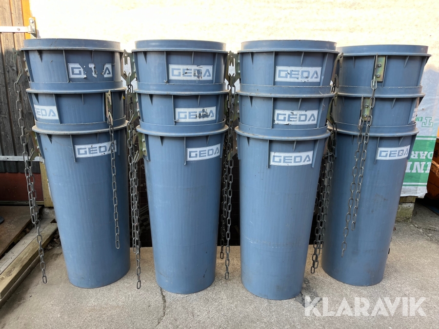 Störttrummor Geda 12st