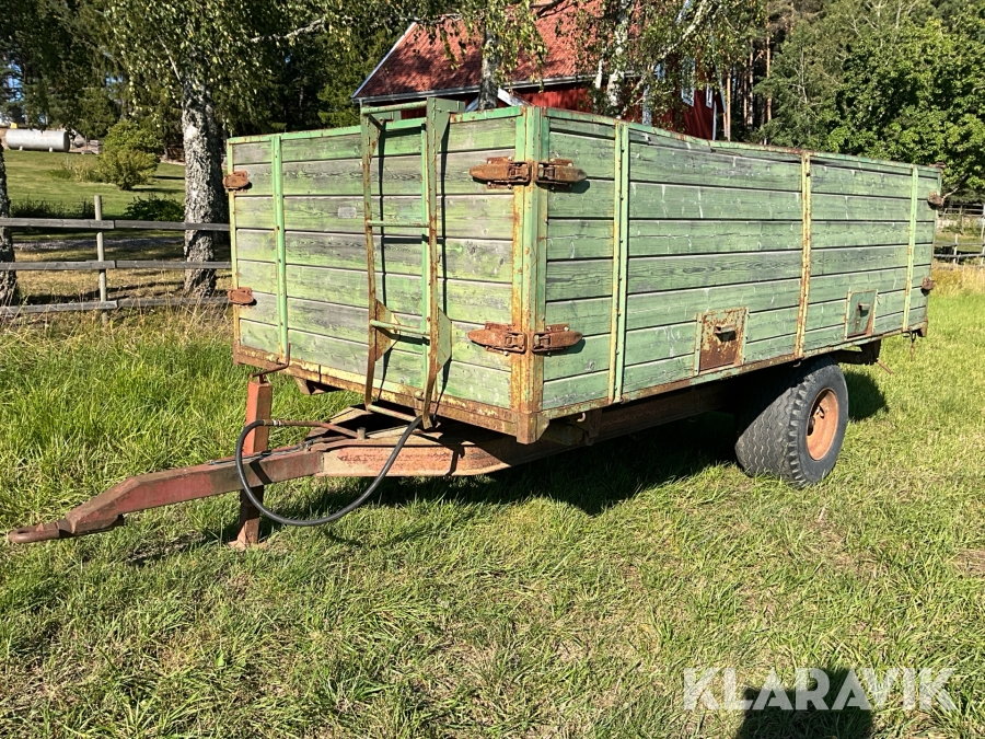 Traktorkärra Kma 6ton tipp