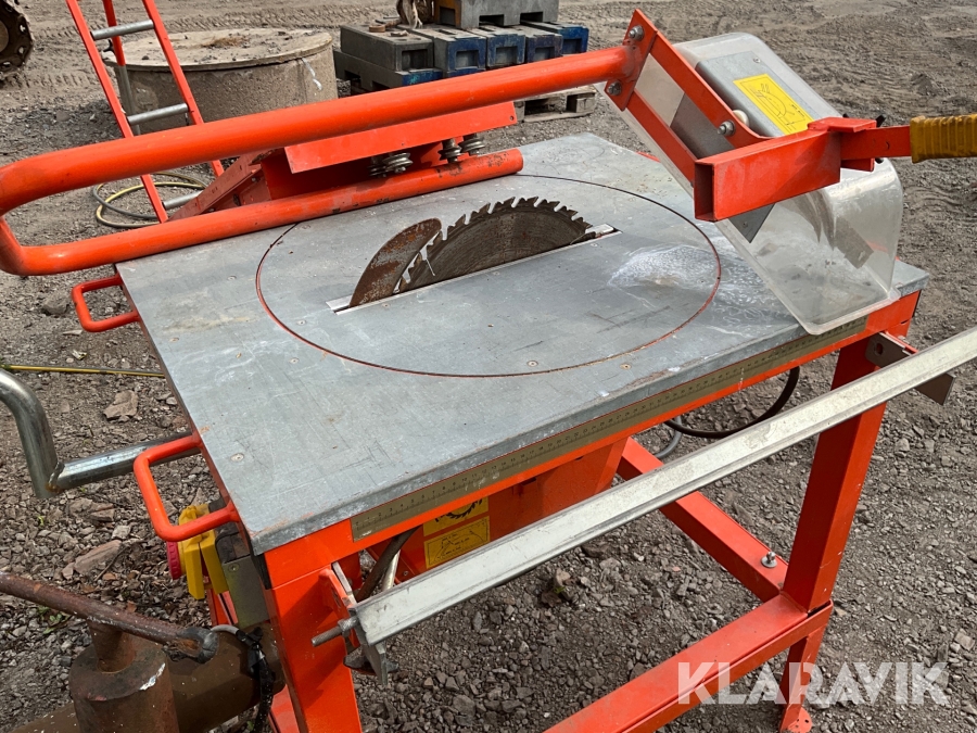 Sågbord Ernex AS N-1790 Tistedal MOD 835