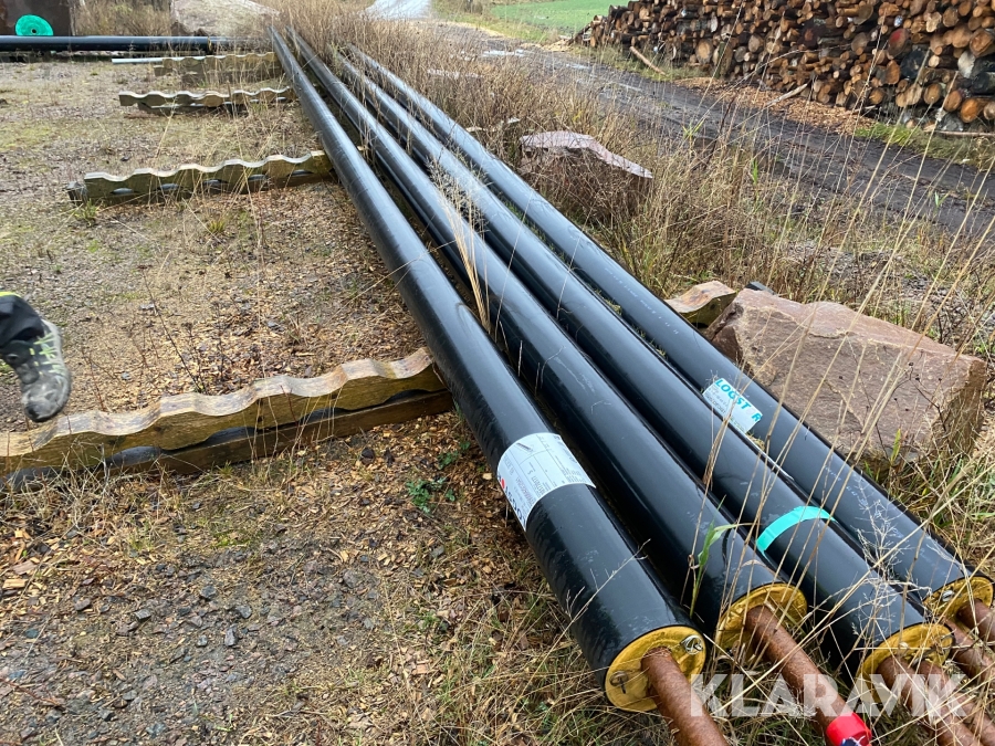 Värmekulvert LOGSTOR med långböjare