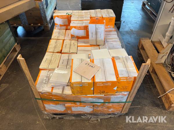 Kakel 150x150mm 63st kartonger
