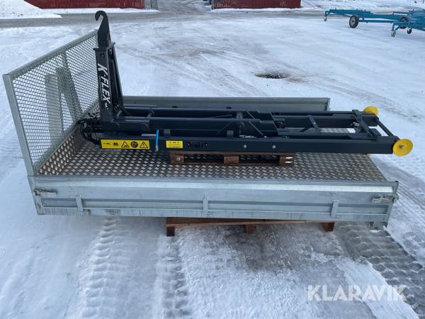 Lastväxlare K-flex K-vagnen FV3000 med flak