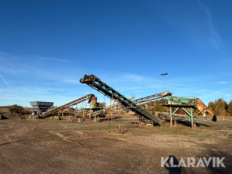 Finkrossanläggning Svedala Allis Chalmers 7/36