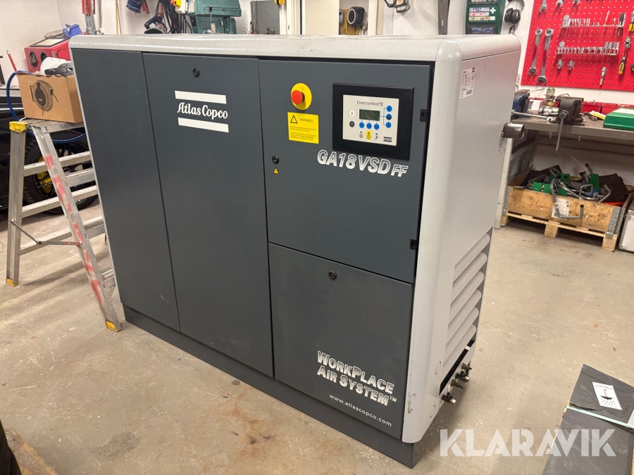 Kompressor Atlas copco GA 18VSD