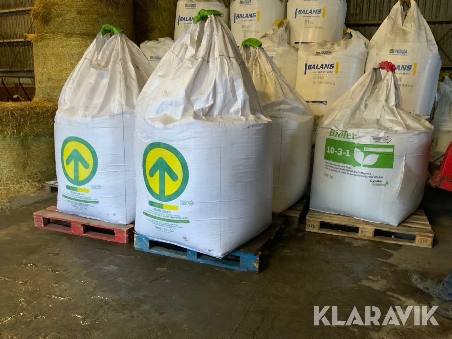 Ekologisk gödsel 6st säckar