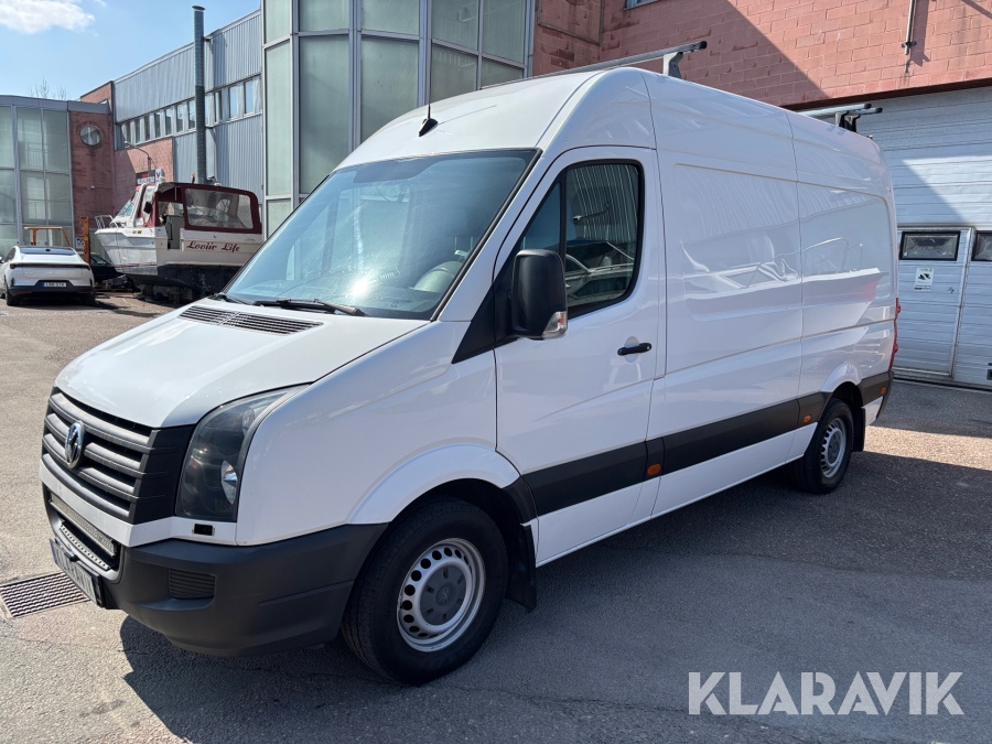 Skåpbil Volkswagen Crafter 35 L2H3 verktygsinredning