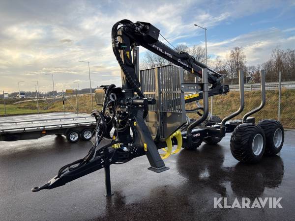 Huggarvagn Palms V9S/P4.71 9 tons med ramstyrning och radiostyrd vinsch