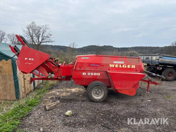 Hårdpress Welger D 2500