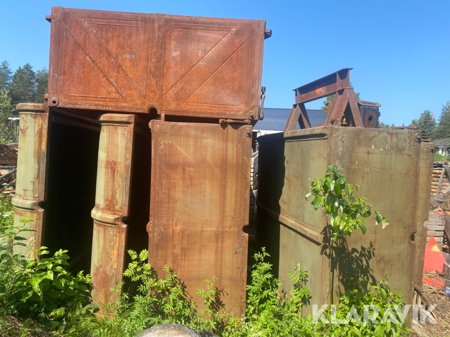  Militär pontoner 6 st 