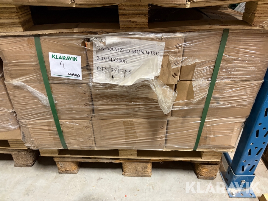 Najtråd Galvaniserad 2,0mm 1st pall