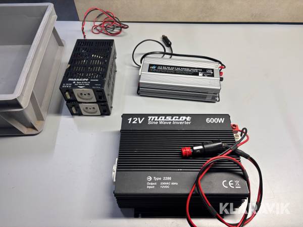 Invertrar Mascot Sine wave 110-600w 4st