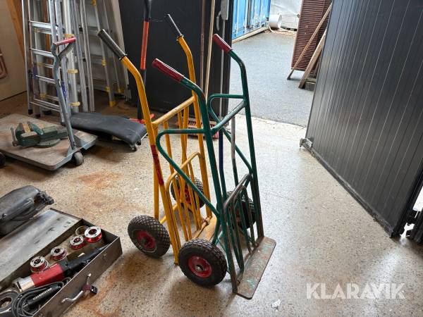 Säckkärror 2 st