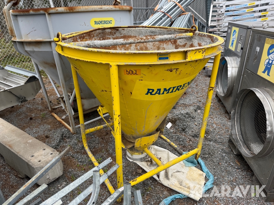 Betongbask 500L Weelu