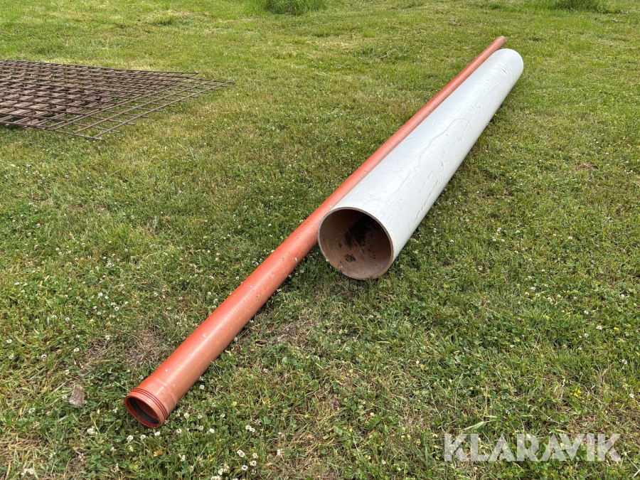 PVC-rör 2st