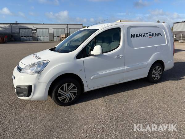 Skåpbil Citroen Berlingo 1.6 BlueHDi 3-Sits Lång