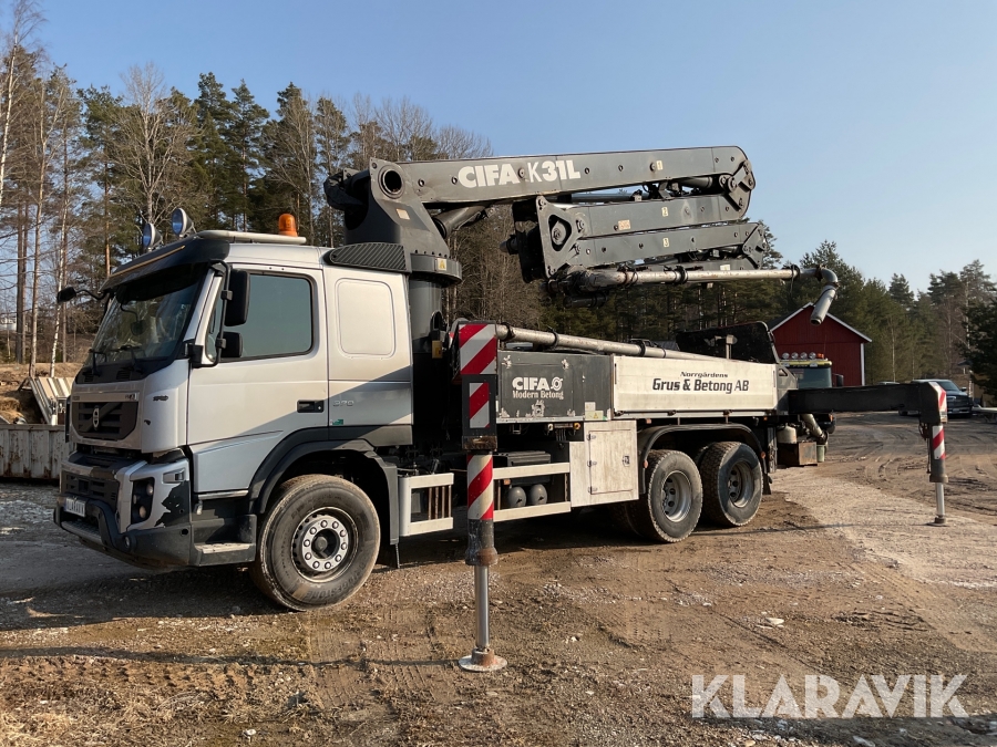 Betongpumpbil Cifa K31L