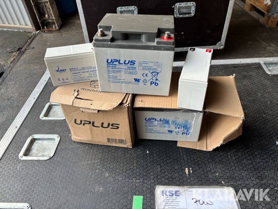 Diverse batterier - 5st