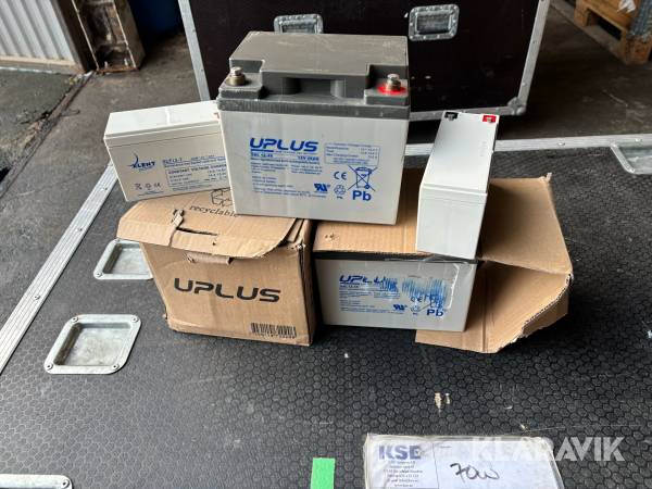 Diverse batterier - 5st