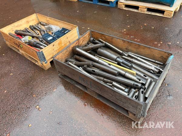 Diverse Brotschverktyg och morsekonaförlängare