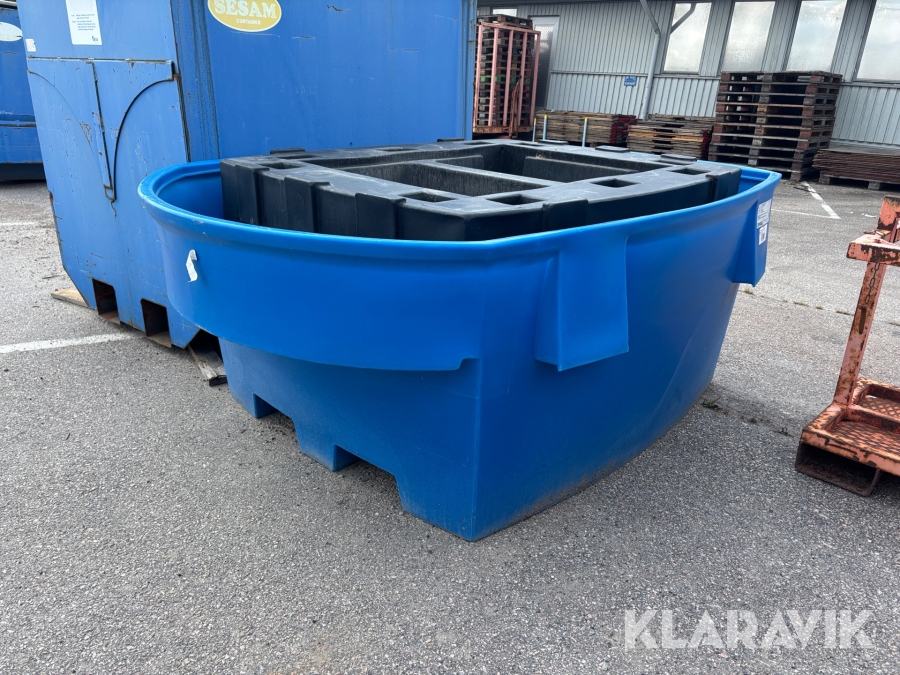 Uppsamlingskärl Denios IBC-Station-R för ibc tank 1000L