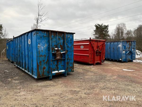 Lastväxlarcontainer 3 st