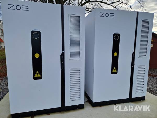 Batteriskåp ZOE C215L-A-EU 2st 105 kW/215 kWh