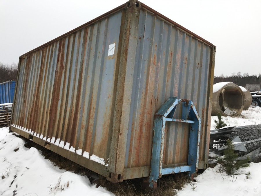 Växelflak container