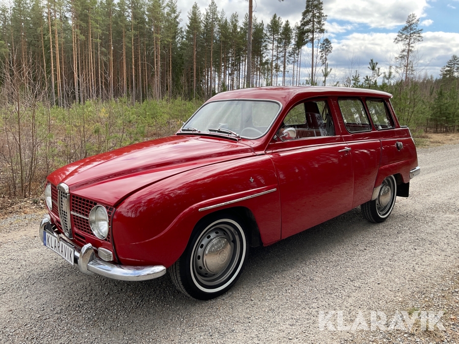 Veteranbil Saab V4 Herrgårdsvagn 1967
