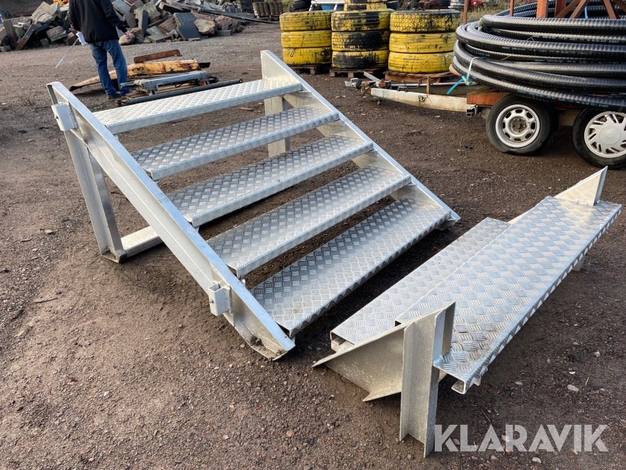 Aluminiumtrappor 2st