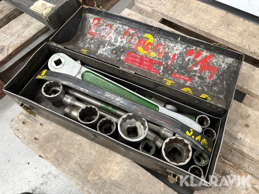 Hylsnyckelsats Williams