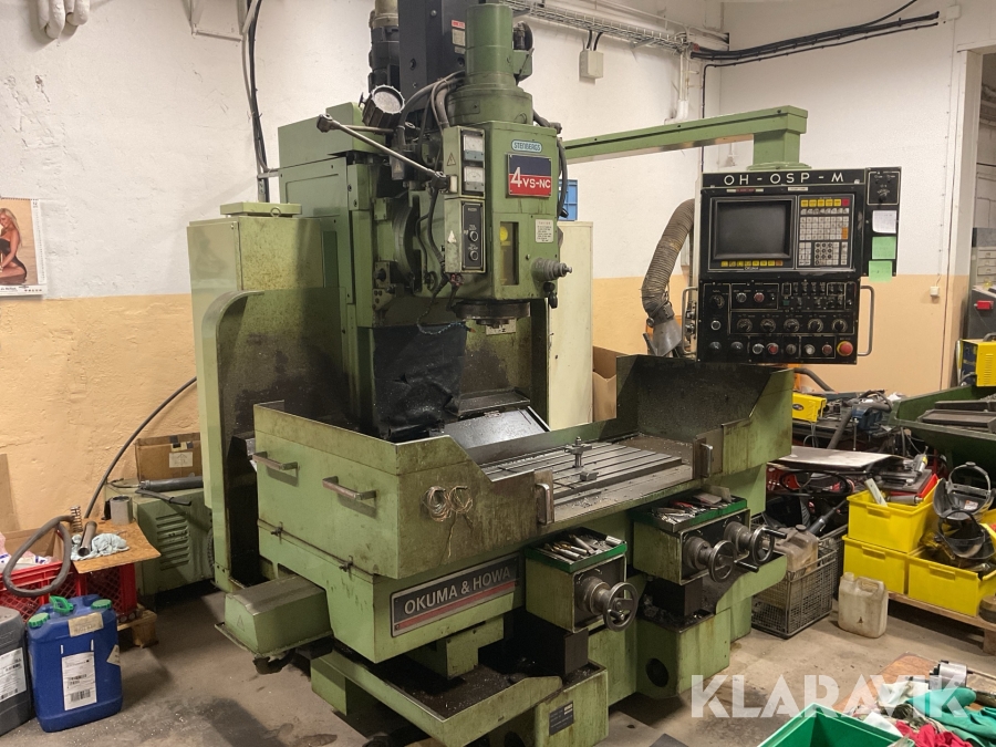 CNC Fräs Okuma & Howa 4VS-NC