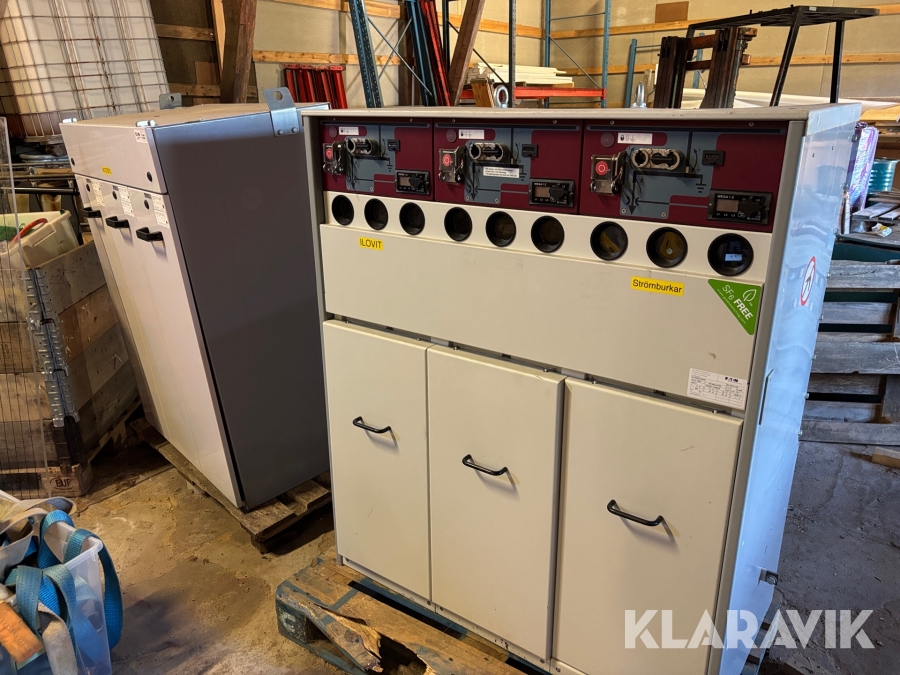 Mellan­spänningsställverk Eaton Xiria r 3.1 Air insulated med tillhörande skåp