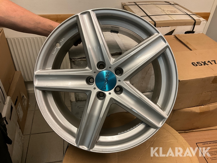 Aluminiumfälgar Dezent 4st