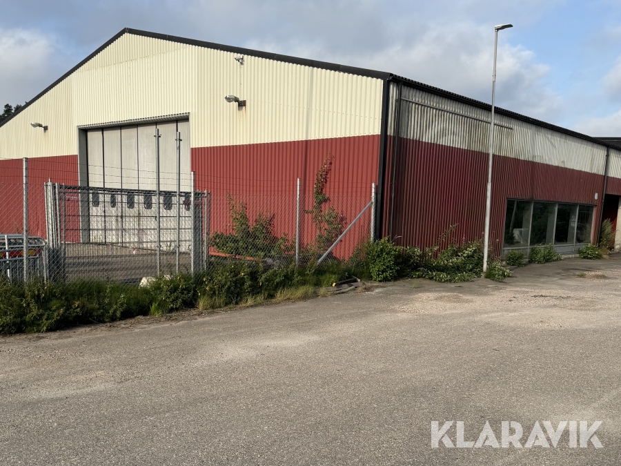 Maskinhall nedmonterad Llentab 480kvm 21,8x22,3meter