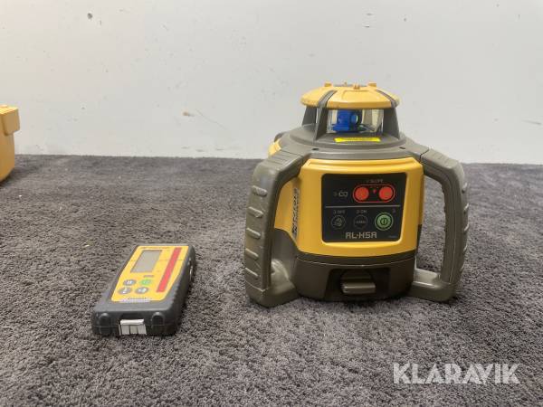 Planlaser, lasermottagare Topcon RL-H5A, LS-100D