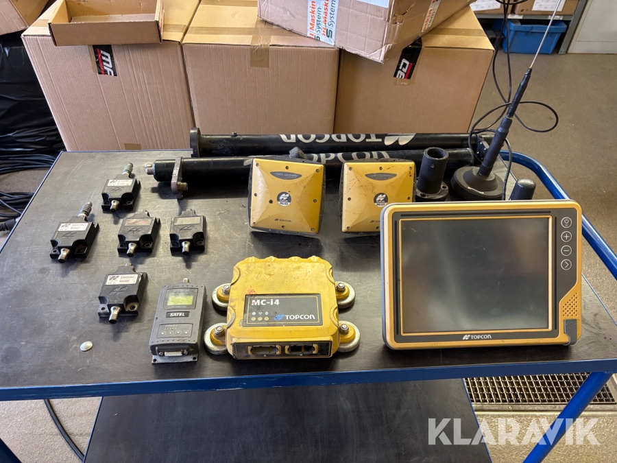 Grävsystem Topcon IX 3D