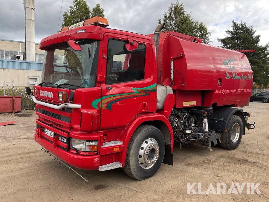 Sopbil Scania P94 4x2na230 med sug