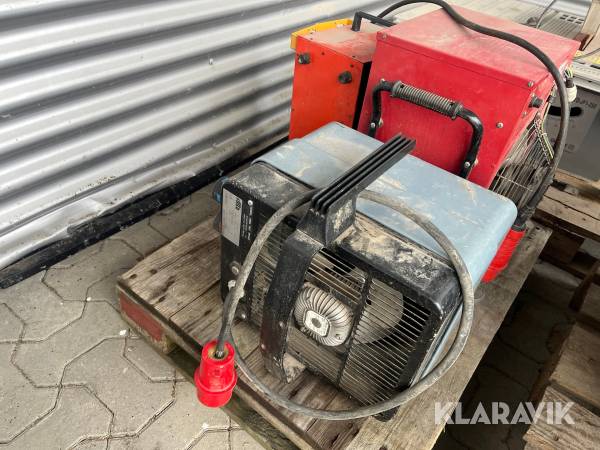 Värmefläktar Frico 3st