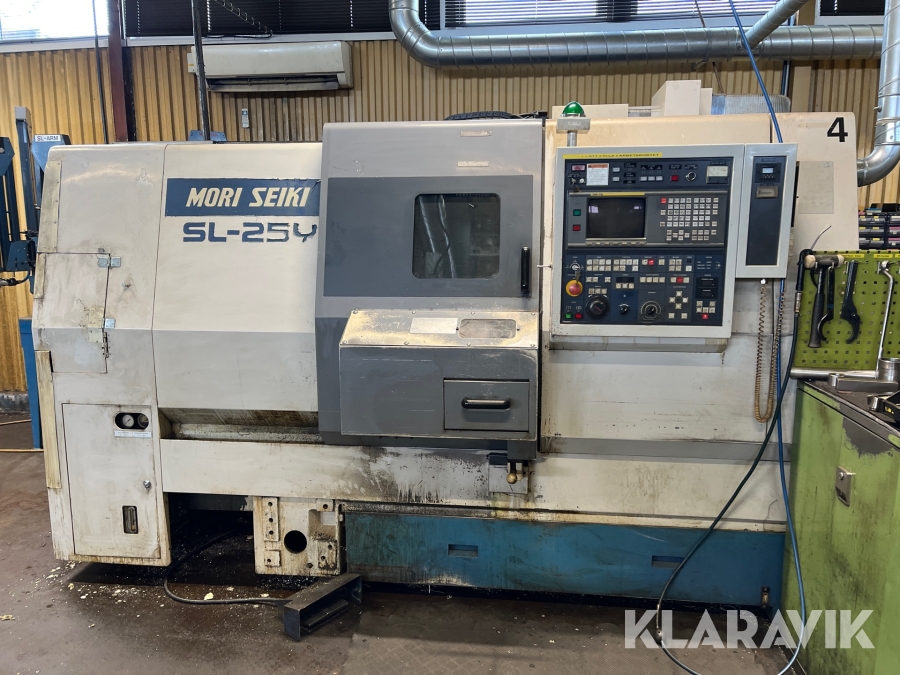 CNC-Svarv med verktyg Mori Seiki SL 25 Y