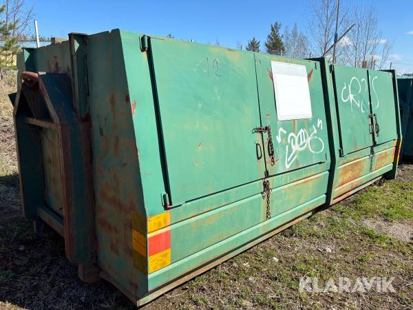 Lastväxlarcontainer 15m3