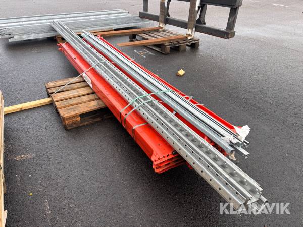 Ställage 4 gavlar 12 balkar