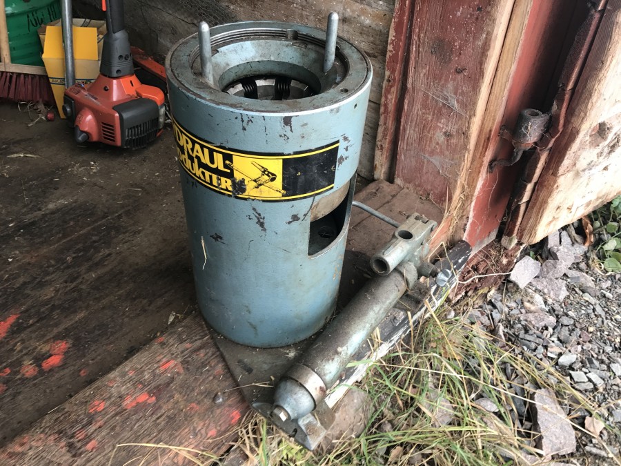 Hydraulpress + div kopplingar