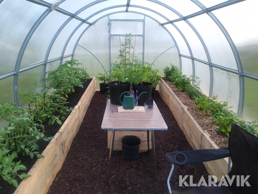 Tunnelväxthus Helios 24m2 