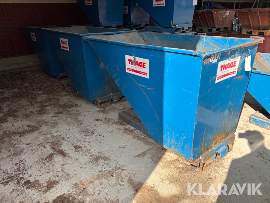 Tippcontainer Intra 3 st