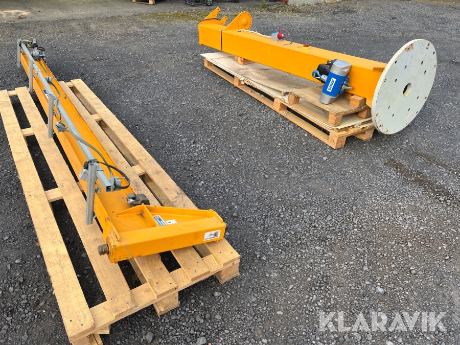 Pelarsvängkran med telfer Abus LSX