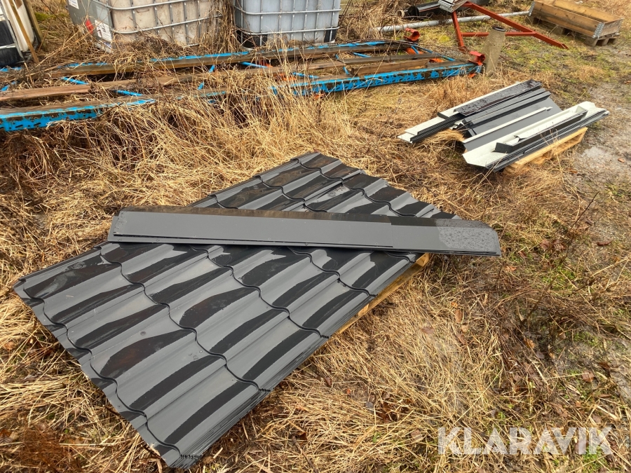 Takplåt 32 m2