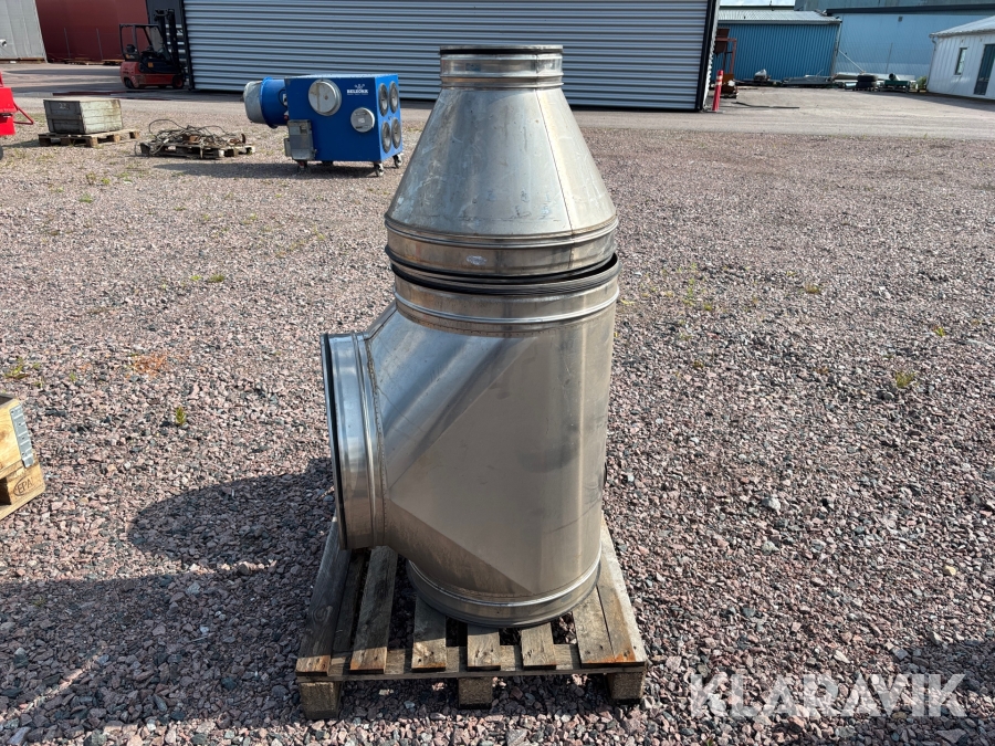 Rostfria ventilationsdelar Hallströms