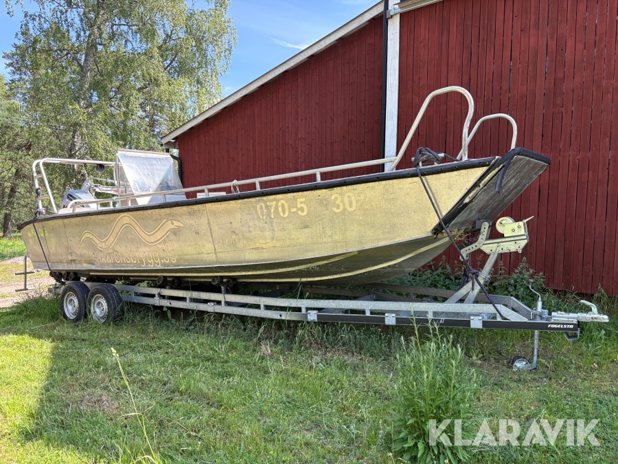 Båt/arbetsbåt Alukin SPW750