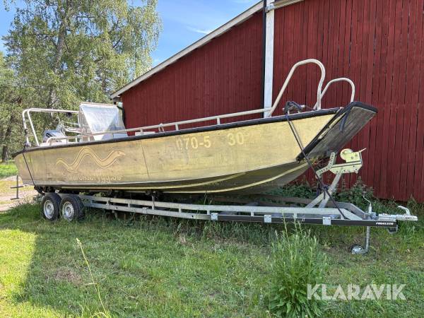 Båt/arbetsbåt Alukin SPW750