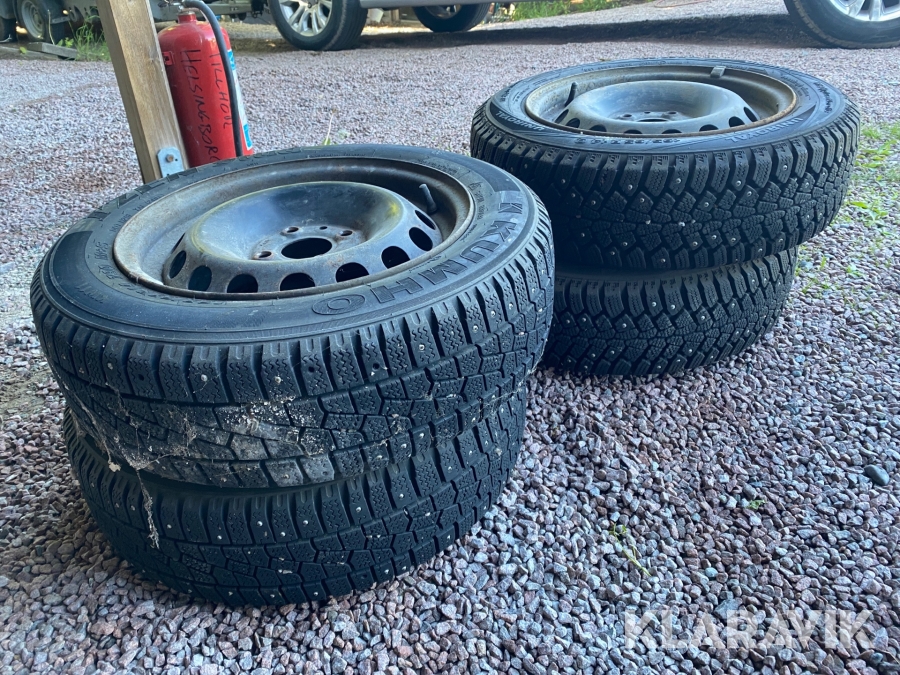 Dubbdäck Uniroyal/Kumho 165/65-14 Peugeot 206 4st